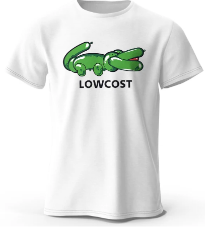 T-Shirt estiva Uomo-Donna Lowcost