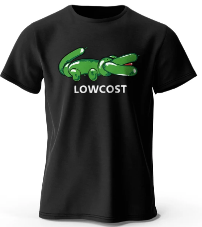 T-Shirt estiva Uomo-Donna Lowcost