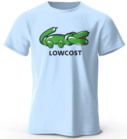 T-Shirt estiva Uomo-Donna Lowcost