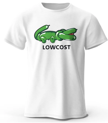 T-Shirt estiva Uomo-Donna Lowcost