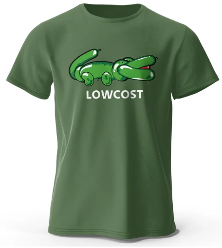 T-Shirt estiva Uomo-Donna Lowcost