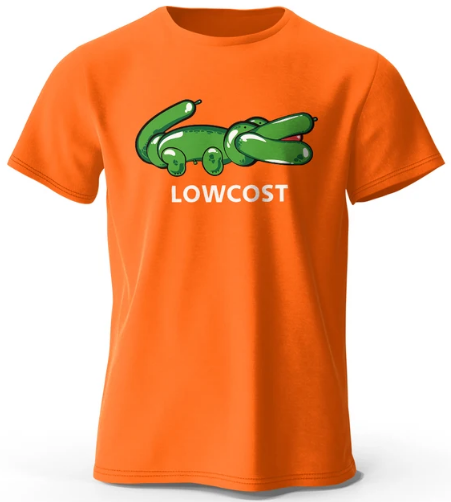 T-Shirt estiva Uomo-Donna Lowcost